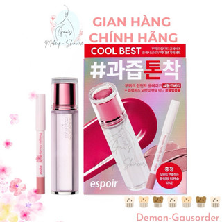  Set son Esp Couture Lip Tint Glaze phiên bản Flash Glow Edition tặng kèm chì kẻ viền môi 