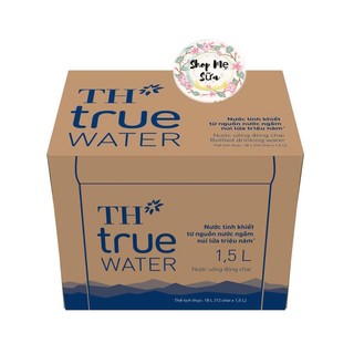NƯỚC TINH KHIẾT TH TRUE WATER 1.5L ( 12 CHAI *1.5L)- HÀNG CÓ SẴN