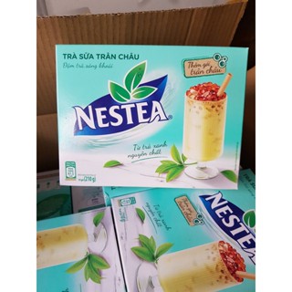 (Date tháng 6) Trà sữa NESTEA trân châu hộp 10 gói 210g