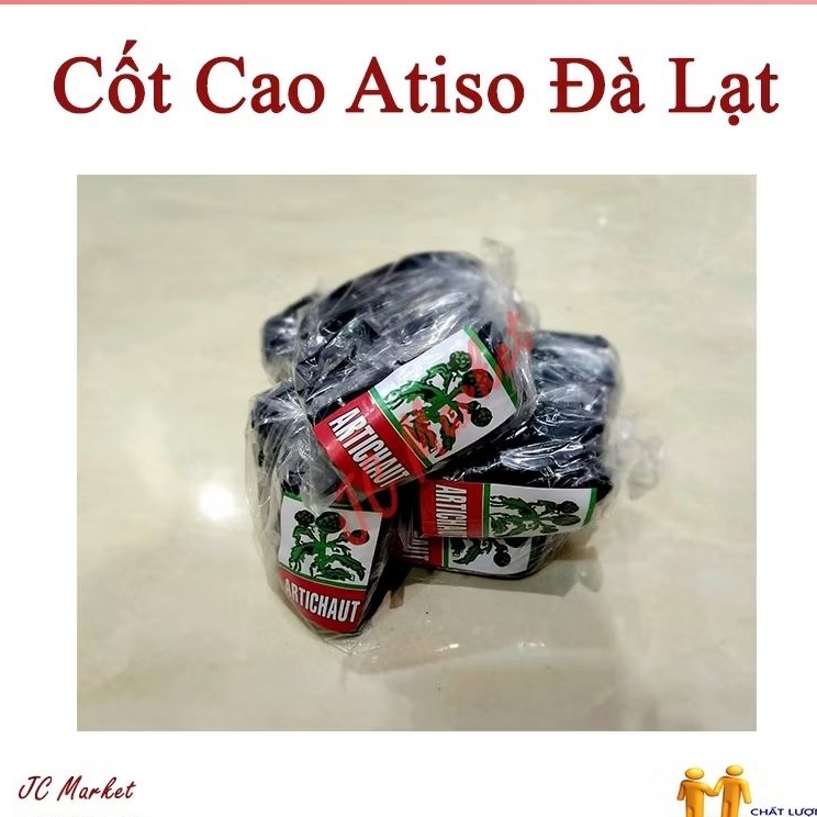 Cốt cao Atiso cô đặc 1 gói ( 10 viên nhỏ) - nấu nước sâm