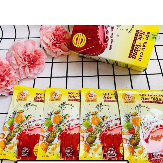 Bột rau câu Sóc Vàng
