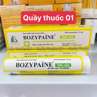 Ngậm ho Bozypaine Ống 24 viên giúp giảm ho , đau rát họng