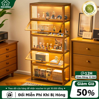 MIC Tủ trưng bày bằng tủ Kính Trong Suốt kính dễ dàng cài đặt khách phòng tắm ban công