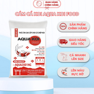 Cám cá koi Aqua Koi Food [5kg ] HÀNG CHÍNH HÃNG