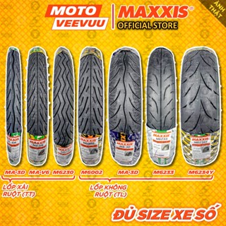 [MTVV] Vỏ lốp xe máy MAXXIS đủ size xe số kim cương xương cá 3D V6 6230 6002 70 80 90 100 110 120 130 140 17 14<END>