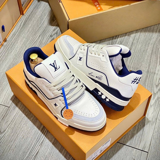 GIÀY L’V TRAN’ER #54 WHITE NAVY SC [ Full Box ]