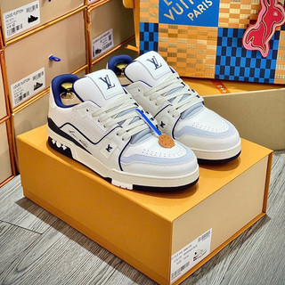 GIÀY L’V TRAN’ER #54 WHITE NAVY SC [ Full Box ]