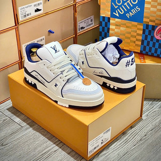 GIÀY L’V TRAN’ER #54 WHITE NAVY SC [ Full Box ]