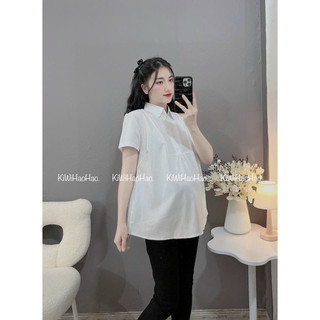 Áo Sơ Mi Trắng Bầu Công Sở