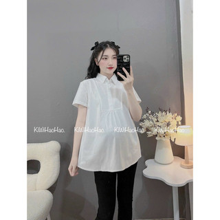 Áo Sơ Mi Trắng Bầu Công Sở