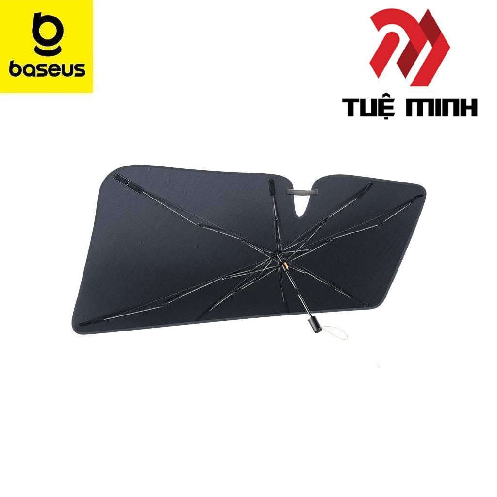 Tấm che nắng kính lái ô tô xe hơi Baseus BS-CN008 gấp gọn, bảo vệ nội thất, nhỏ gọn - Tuệ Minh