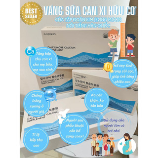 Váng Sữa Canxi Hữu Cơ Tăng Cao Hàn Quốc, Hỗ Trợ Xương Và Răng Chắc Khỏe, Cải Thiện Xương Khớp, 1 Hộp 90 Gói - Hương Chất