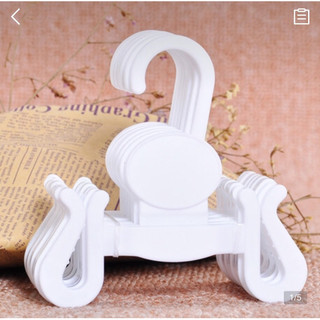 (Comb 10 Cái ) Móc Treo Giầy, Móc Nhựa Treo Dép Trưng Bày, Móc Nhựa Treo Dép, Tông