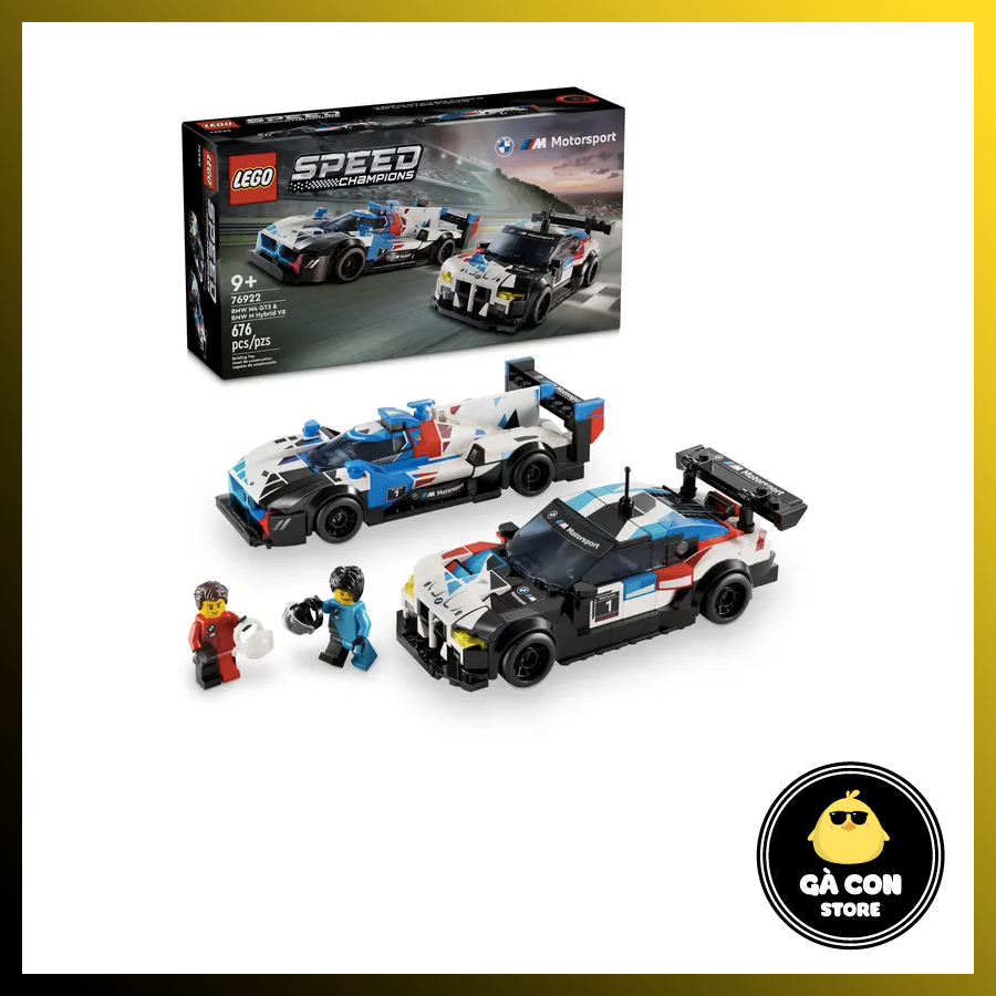 Đồ chơi lắp ráp Speed 76922 BMW M4 GT3 & BMW M Hybrid V8 Race Cars ( Hàng có sẵn )
