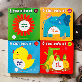 Sách Ô Cửa Diệu Kỳ ( Bộ 4 cuốn tương tác đục lỗ)