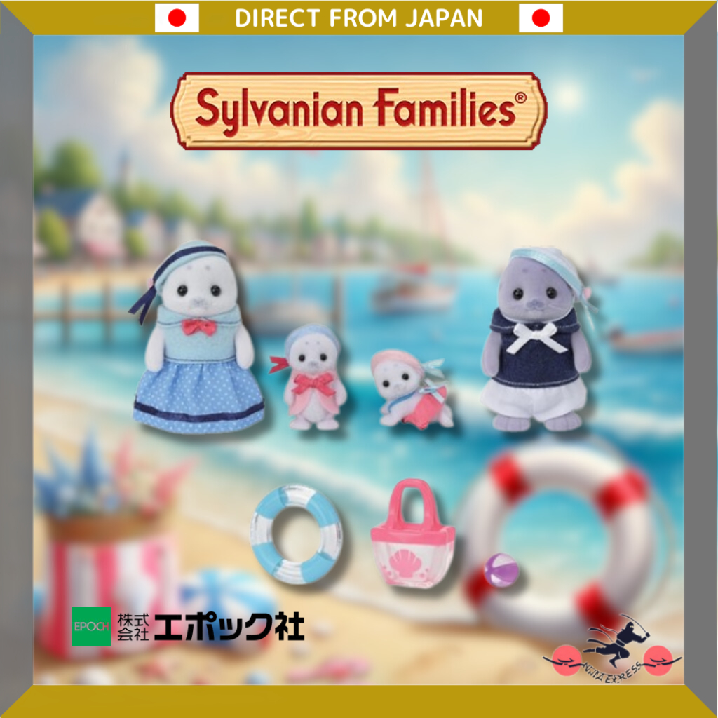 【EPOCH Sylvanian Families】 Seal Family Dollhouse