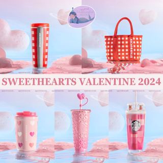 [Limited] STARBUCKS VALENTINES BỘ SƯU TẬP BÌNH GIỮ NHIỆT VÀ TÚI XÁCH SWEETHEARTS COLLECTION