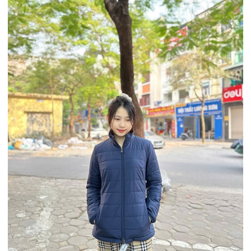 Áo khoác chần bông mỏng, nhẹ Brooks Brothers nữ