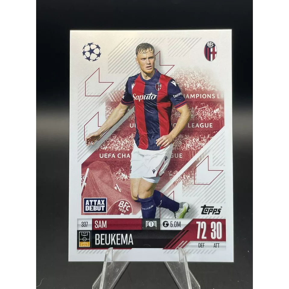 Thẻ Sam Beukema Topps Match Attax 2024/2025 (Bologna) (24/25)