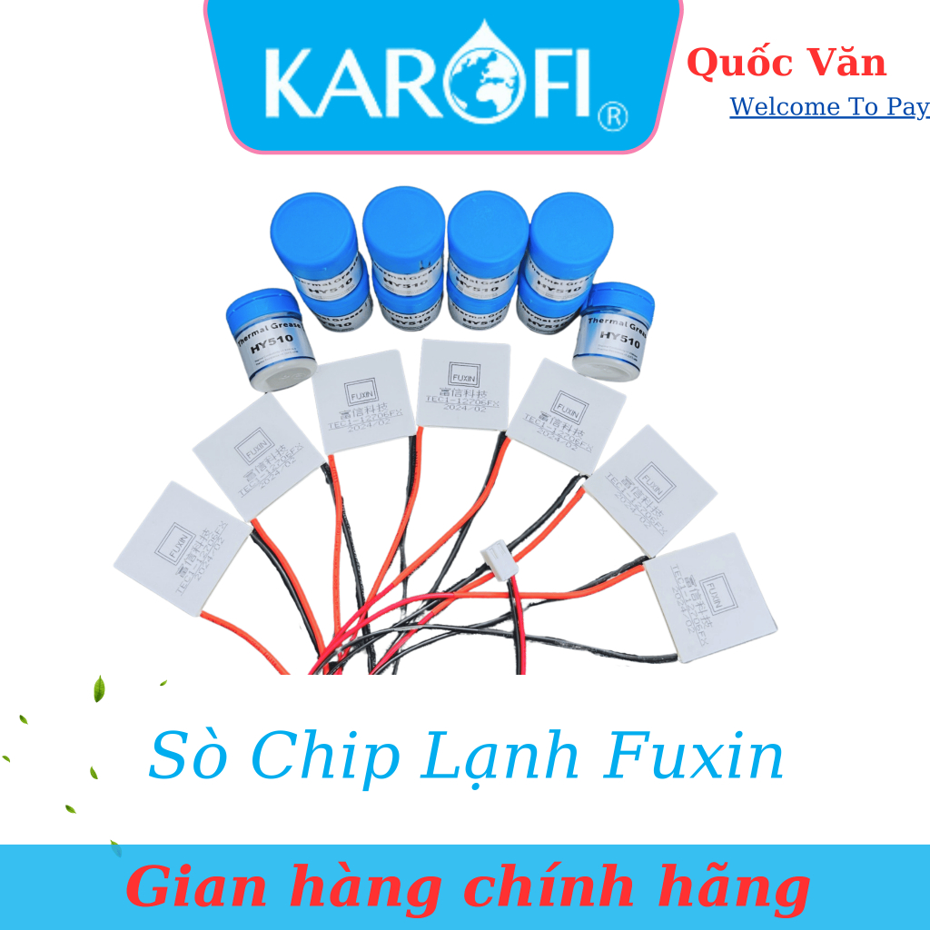 Sò Nóng Lạnh Fuxin TEC1-12706 máy lọc nước Karofi, Kangaroo, Sunhouse