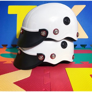 Nón Bảo Hiểm Nửa Đầu 1/2 - Mũ Bảo Hiểm Nửa Đầu - Phủ NaNo - Gắn 7 Ốc Salaya & TiTan Gr5 Siêu Chất - Kiểu Dáng Nón Sơn