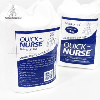Bông Cuộn Y Tế Cao Cấp Quick Nurse 1kg