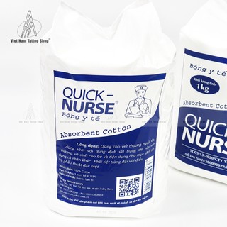 Bông Cuộn Y Tế Cao Cấp Quick Nurse 1kg