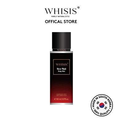 Body Mist Xịt Thơm Cơ Thể Whisis Rose Nuit Body Mist 150ml - Hương thơm tinh tế và quyến rũ