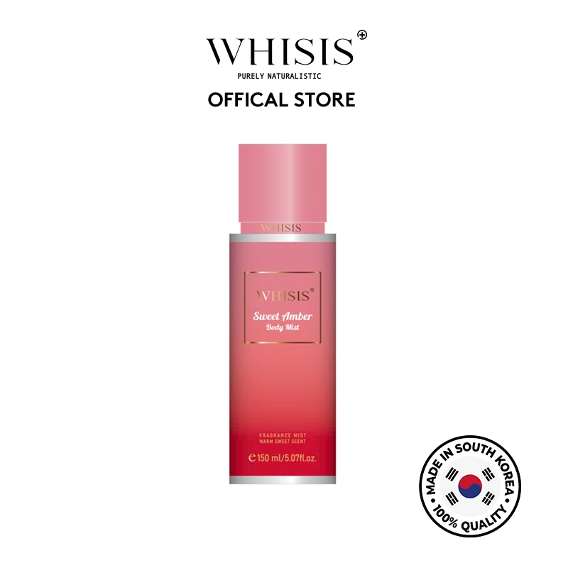 Body Mist Xịt Thơm Cơ Thể Whisis Sweet Amber Body Mist 150ml - Hương thơm nhẹ nhàng, lôi cuốn