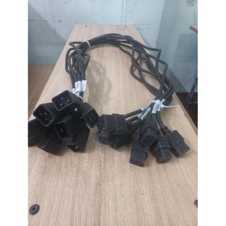 Dây nguồn máy tính C13-C14 và C19 - C20 dây xịn theo máy