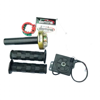 Combo cùm tăng tốc domino + cục chuyển ga kèm bao tay daytona độ xe điện