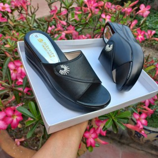 DÉP NỮ TRUNG NIÊN ĐẾ XUỒNG CAO 5CM
