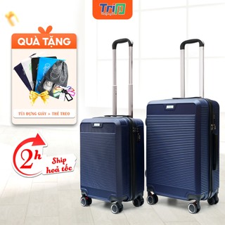 Bộ 2 vali nhựa trip p808 size 20inch + 22inch bảo hành 5 năm chính hãng
