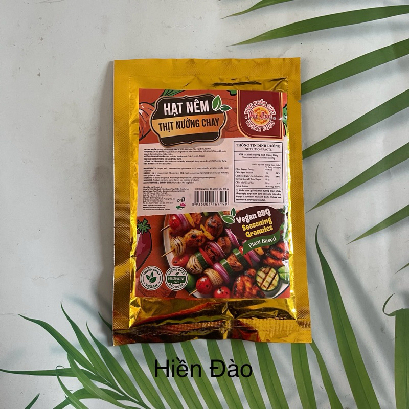 Hạt Nêm Thịt Nướng Chay 90 gr
