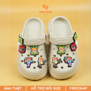 Sục Cross Bé Trai KanKanStore Dép Sục Cho Bé Trẻ Em Nhẹ Êm Chống Trơn Trượt KA09