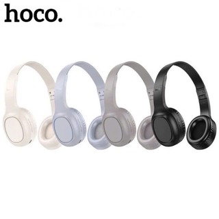  Tai nghe chụp tai Hoco W46 có bluetooth V5.3 tai nghe không dây đàm thoại cổng AUX 3.5mm micro đàm thoại 