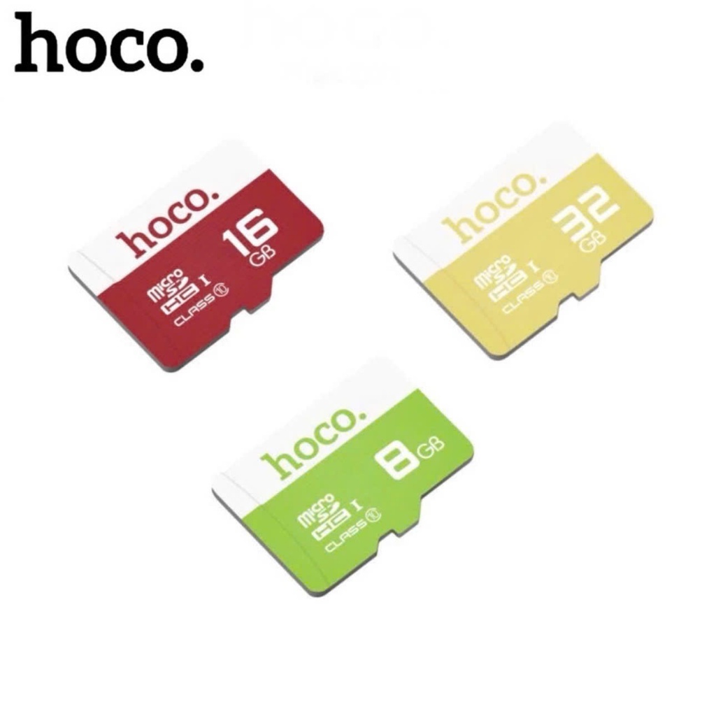 Thẻ nhớ TF 8gb 16gb 32gb 64gb hãng Hoco Thẻ nhớ điện thoại camera laptop loa... hàng chất lượng