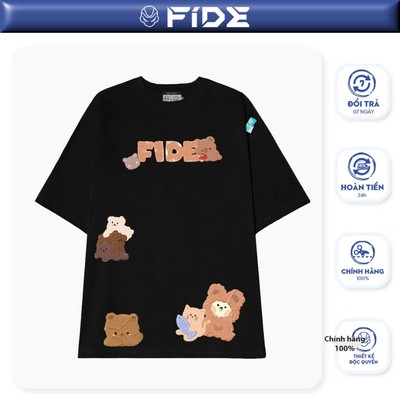 Áo thun FIDE phông trơn nam nữ cổ tròn FIDE TOY03