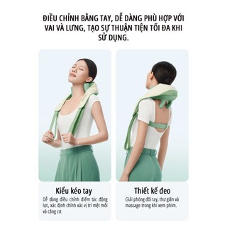 Gối massage cổ vai gáy miLife M7