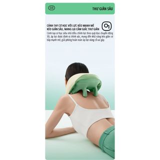 Gối massage cổ vai gáy miLife M7