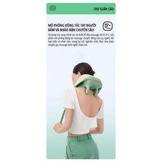 Gối massage cổ vai gáy miLife M7