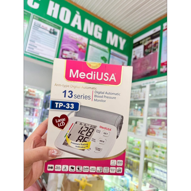 Máy đo huyết áp mediUSA TP-33 sx Mỹ