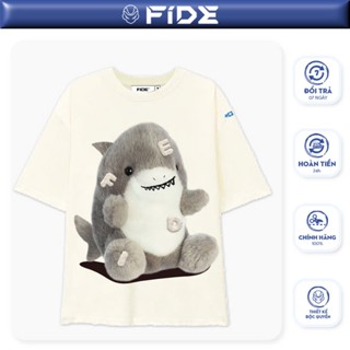 Áo thun FIDE cá mập Baby Shark phông unisex nam nữ form rộng cổ tròn ulzzang SHARK 02