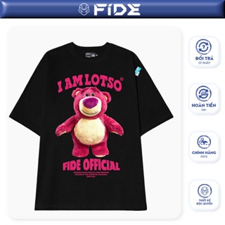 Áo thun GẤU DÂU FIDE phông trơn nam nữ cổ tròn LOTSO 01