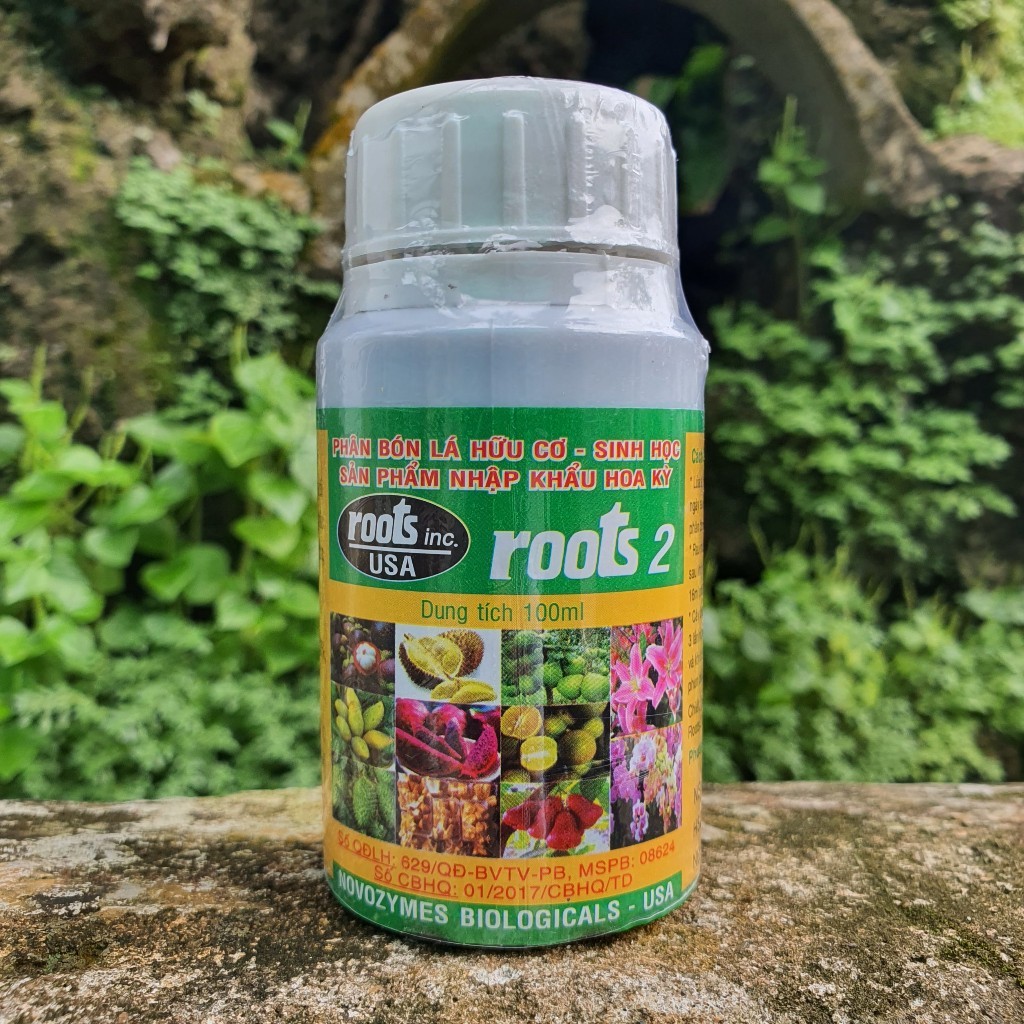 Phân bón kích rễ Roots 2 100ml, ra rễ cực mạnh roots2, giúp ra nhiều rễ tơ, dưỡng rễ khỏe