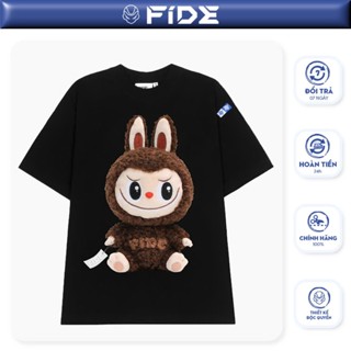Áo thun FIDE LABUBU phông unisex form rộng local brand nam nữ cổ tròn oversize - AT111