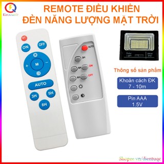 Remote điều khiển đèn năng lượng mặt trời