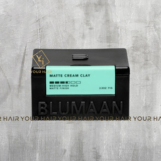 Sáp vuốt tóc BluMaan Matte Cream Clay - (Blumaan Sư Tử bản mới) - 71gr
