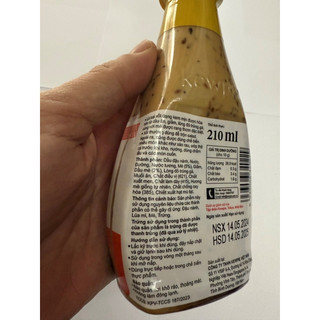 Nước sốt mè rang Kewpie chai 210ml
