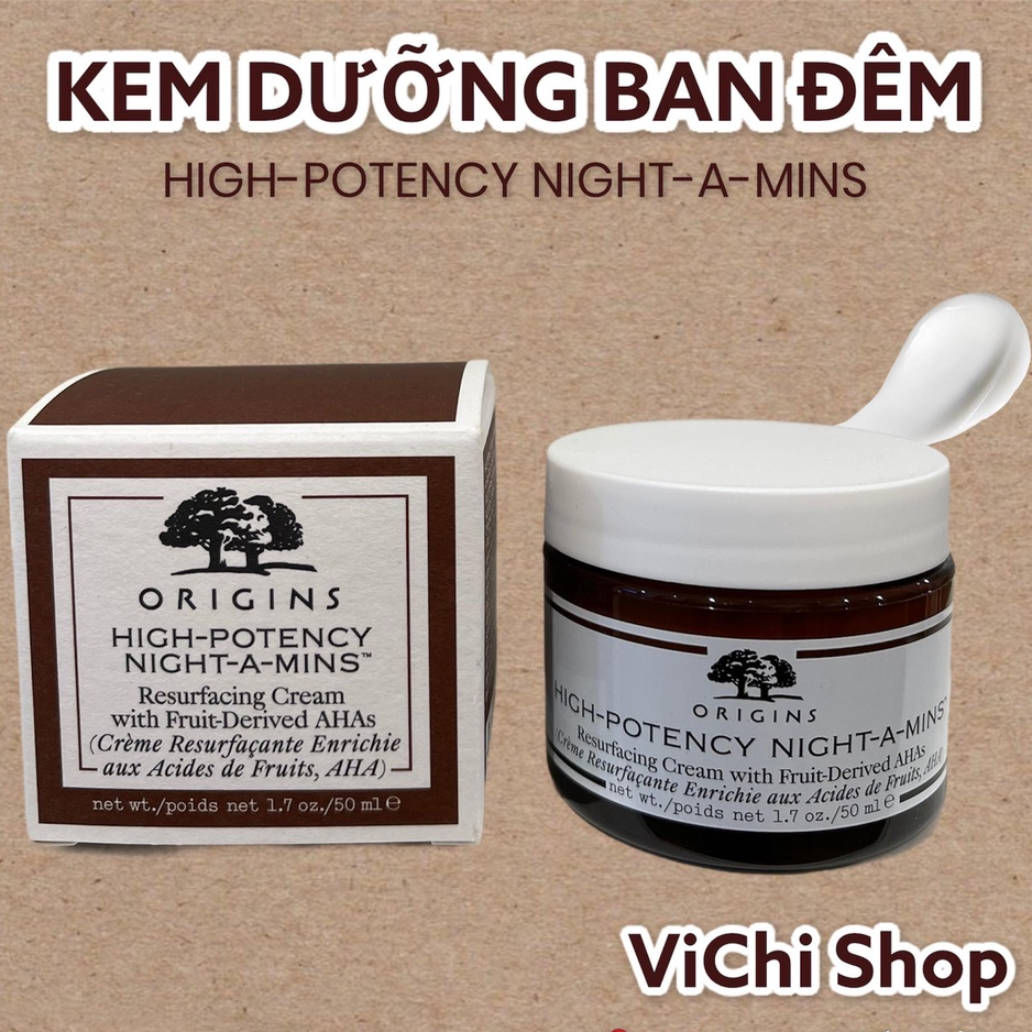 Kem dưỡng ban đêm High Potency Night-A-Mins 𝑹𝒆𝒔𝒖𝒓𝒇𝒂𝒄𝒊𝒏𝒈 𝑪𝒓𝒆𝒂𝒎 𝒘𝒊𝒕𝒉 𝑭𝒓𝒖𝒊𝒕-𝑫𝒆𝒓𝒊𝒗𝒆𝒅 𝑨𝑯𝑨𝒔
